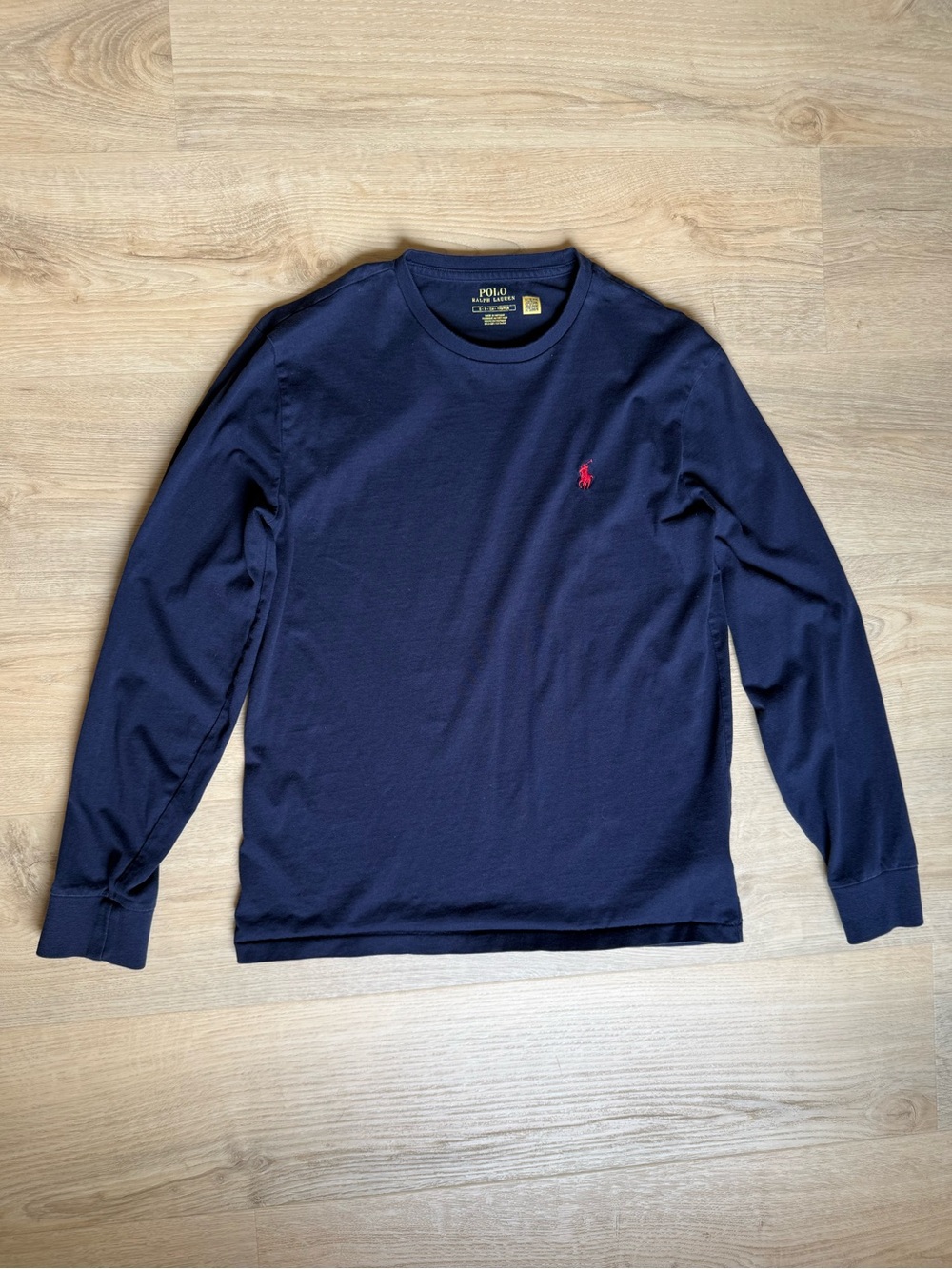 Polo by Ralph Lauren Navy Long-Sleeve Crewneck